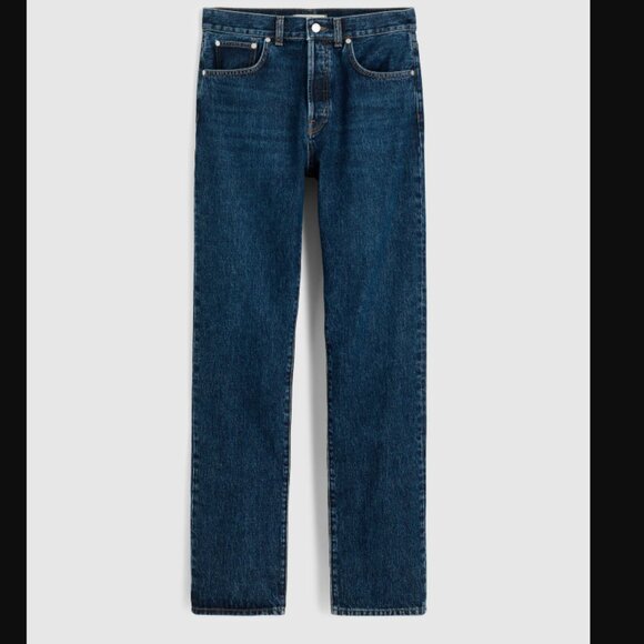 Madewell NWT Longline Straight Jeans Size 28 - Picture 3 of 3